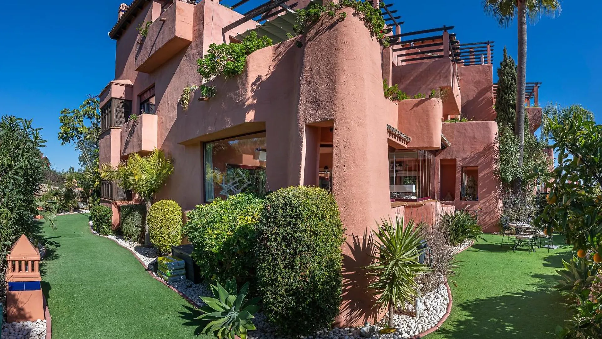 Marbella Oasis, Pool, Garden, Golf, Tennis, Padel, Gym, Sauna 欧赫恩